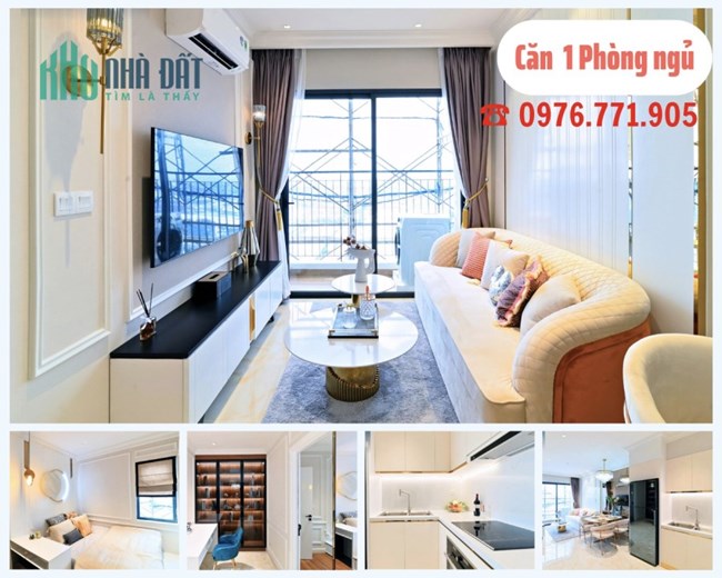 Căn hộ đa dạng diện tích từ 33 đến 60m2 giá chỉ từ 1tỷ, trả trước 100tr đến khi nhận nhà
