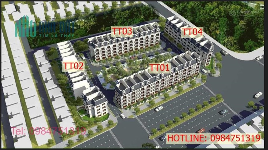 Cần bán 10 căn liền kề thuôc dự án khu nhà ở thương mại Tổ 6, phường Xuân Phương  Quận Nam Từ Liêm