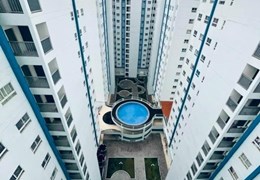 Cho thuê căn hộ GÓC tại Bình Tân, chung cư 35 Hồ Học Lãm, 2PN - 2WC DT 64m2 6 triệu/tháng.