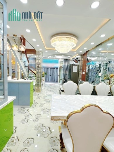 Nhà đẹp 5 tầng Dương Bá Trạc P1Q8 thu nhập 100 triệu/tháng