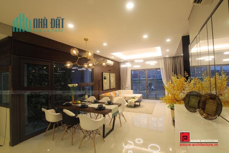 Cho thuê liền kề Gamuda Gardens 118m2 3 tầng đủ đồ đầy đủ nội thất siêu đẹp