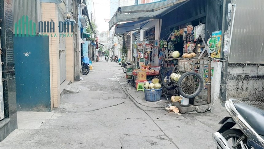 Nhà 2 tầng hẻm ôtô đường Dương Bá Trạc P1Q8. Giá 4 tỷ TL