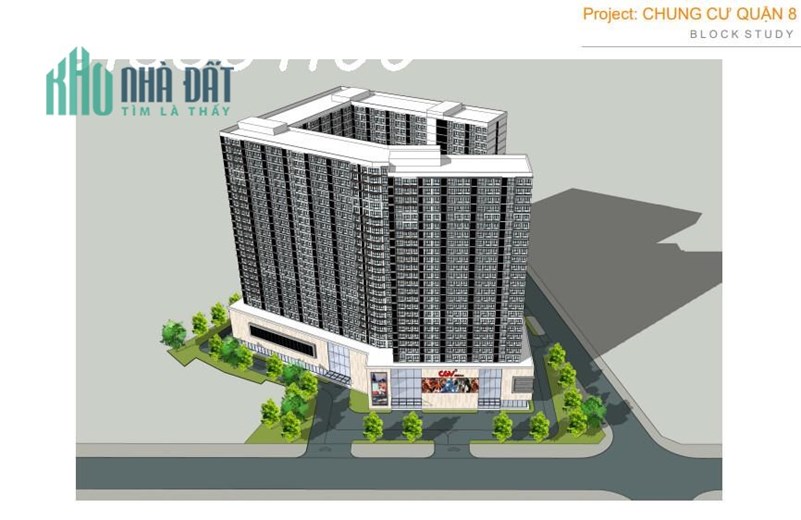 Chuyển nhượng dự án 18.500m2 MT Tạ quang bửu, Phường 16, Quận 8. Hệ số 6.4 lần, 25 tầng Giá chuyển