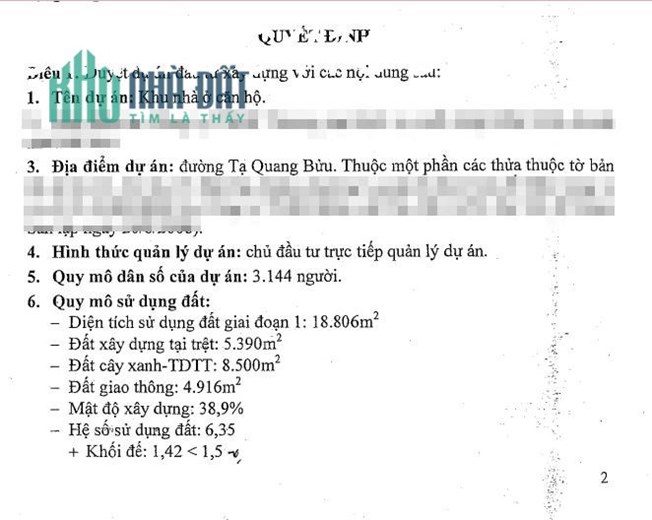 Chuyển nhượng dự án 18.500m2 MT Tạ quang bửu, Phường 16, Quận 8. Hệ số 6.4 lần, 25 tầng Giá chuyển