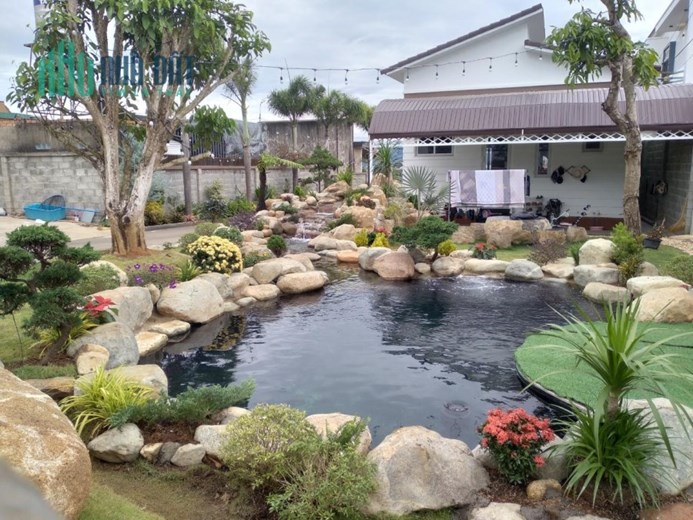 Thiết Kế Thi Công Sân Vườn Hồ Cá Koi