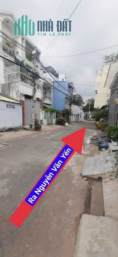 Bán đất h8m kd Nguyễn Văn yến quận Tân phú 4x20m chỉ 6 tỷ5 còn TL