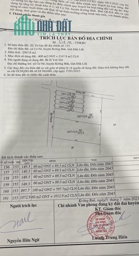 BÁN 3 LÔ LIỀN KỀ SIÊU ĐẸP XÃ CƯ NÉ, HUYỆN KRÔNG BUK, ĐẮK LẮK - GIÁ ĐẦU TƯ F0
