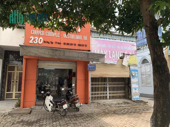 Chính chủ cần bán gấp Lô đất + Nhà cấp 4 Đất mặt tiền đường Hà Huy Tập TP Vinh - Nghệ An