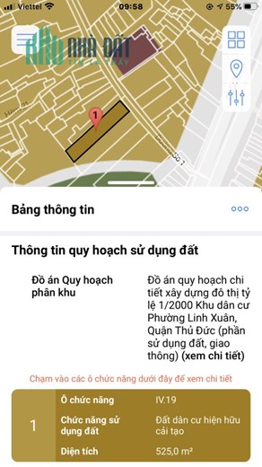 Bán nhà Mặt tiền Đường số 1, P. Linh Xuân, Thủ Đức 525m² giá 18 tỷ