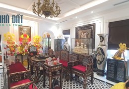 BÁN BIỆT THỰ HỒ HOÀNG CẦU, 180M2, MT9, THANG MÁY, SANG TRỌNG, TẶNG FULL NỘI THẤT