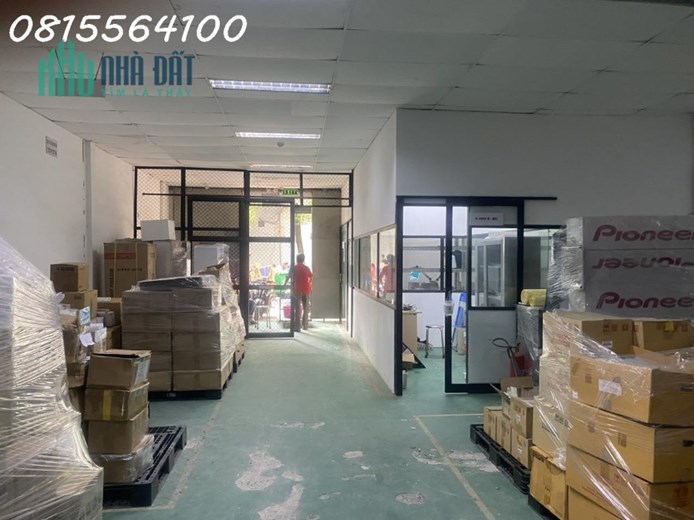 Cho thuê kho xưởng trung tâm số 248 Nơ trang long, Quận Bình Thạnh. 840m2 + 342m2