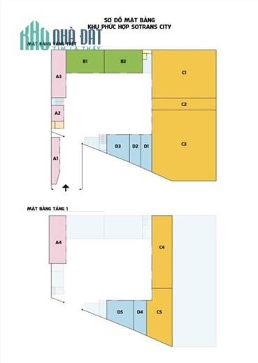 Cho thuê KHU PHỨC HỢP SOTRANS - 117A Nguyễn Tất Thành, Quận 4 - Tổng 1.050m2