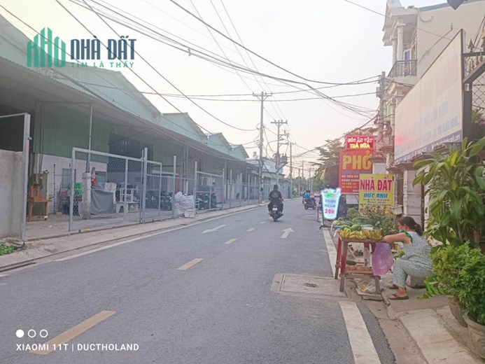 Bán đất tặng nhà mặt tiền KD 182m2, Thạnh Xuân, Quận 12, chỉ 7tỷ590 TL