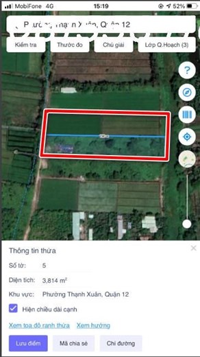 Bán đất thạnh xuân 52, Quận 12 - DT: 45x155m. Tổng 7300m² - 52 tỷ