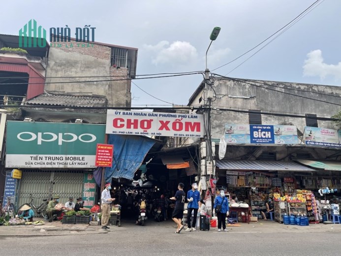 Đất Phú Lãm Hà Đông 76m2, Ba gác tránh xe máy, mt 10m giá rẻ chưa đến 50 triệu