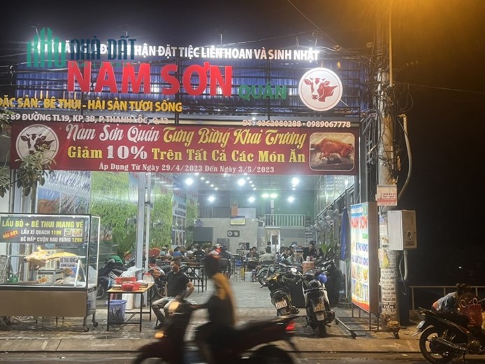 CẦN SANG NHƯỢNG LẠI QUÁN ĐỊA CHỈ; 89 ĐƯỜNG TL19, KP.3B, P. THANH LỘC, QUẬN 12