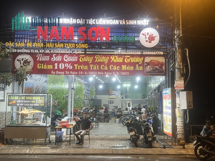 CẦN SANG NHƯỢNG LẠI QUÁN ĐỊA CHỈ; 89 ĐƯỜNG TL19, KP.3B, P. THANH LỘC, QUẬN 12