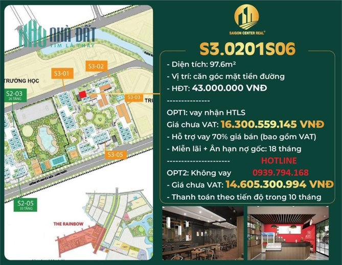 Cơ Hội Sở Hữu Shophouse Trogn Đại Đô Thị Vinhomes Grand Park. Giá Chỉ 14.6 tỷ