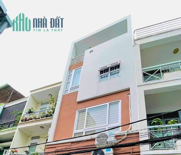 Bán nhà HXH Nguyễn Thượng Hiền, Bình Thạnh, 1 trục, 4x10, 4 tầng - 5PN, nhỉnh 7 tỷ