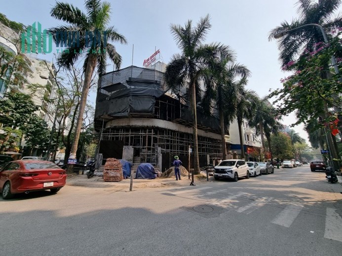 Bán Tòa VP Dịch Vọng Hậu, Cầu Giấy. 229m2x8; MT15m; giá 220 tỷ. Phương
