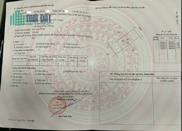 NHƯỢNG LẠI LÔ ĐẤT CL6 KHU TRUNG TÂM ĐẸP NHẤT ĐÔ THỊ DỆT - GIÁ ĐẦU TƯ