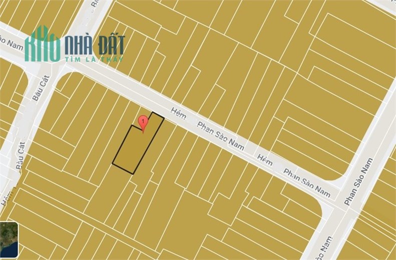 Nhà ngộp Phan Sào Nam, P11, Tân Bình – Khu Bàu Cát, 145m2, 3 tầng, 15.5 tỷ