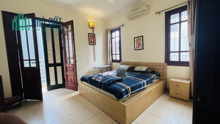 Cho thuê căn hộ tại Ngõ 209 ĐỘI CẤN, Phường Đội Cấn, Quận Ba Đình 60m2 * 2 ngủ * full nội thất