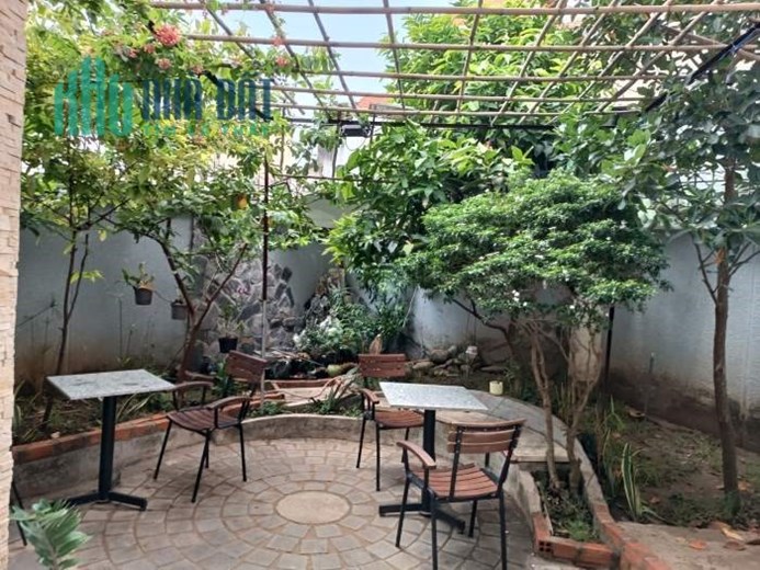 Sang Mặt bằng sân vườn biệt thự đường 5 Linh Tây
