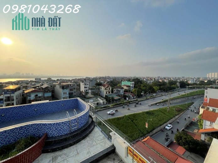 Bán Toà VP siêu Vip Q.Long biên, 240 m2, 8 tầng, View Sông Hồng.