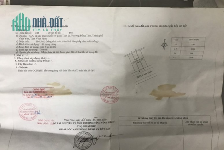 Bán đất đường Lê Anh Tuấn, Khu DC Tỉnh Ủy giá vỡ nợ