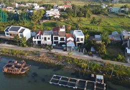 Chính chủ cần bán đất 100% full thổ cư, mặt tiền sông gần Cầu Cẩm Kim-  Hội An, Quảng Nam