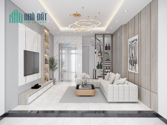 BN Bán nhà TDC Đằng Lâm ngay Văn Cao 5 tầng có  thang máy full nội thất