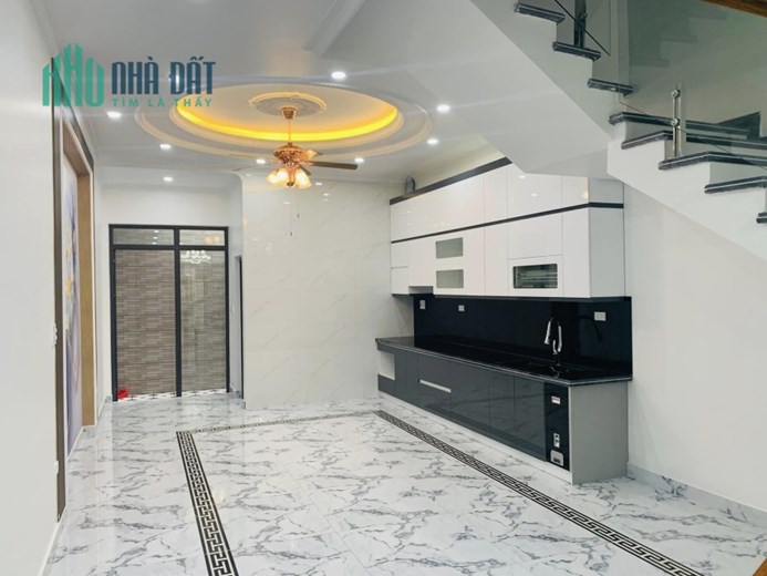 Bán nhà mới xây 90m x 4 tầng tuyến 2 đường Quán Nam, Kênh Dương, Lê Chân.