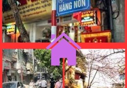 A nhà phố Hàng Nón, 53.9 tỷ, 65m2*5T, MT KHỦNG, SIÊU VIP - PHỐ CỔ - NGÃ BA