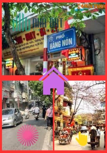 A nhà phố Hàng Nón, 53.9 tỷ, 65m2*5T, MT KHỦNG, SIÊU VIP - PHỐ CỔ - NGÃ BA