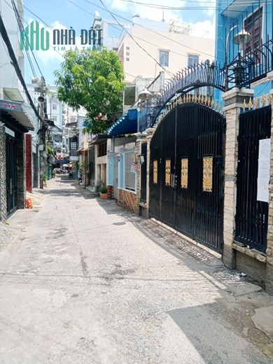 Nhà thuê 2 Tầng hẻm ô tô Nguyễn Thị Tần P2Q8 - Giá : 13 Triệu