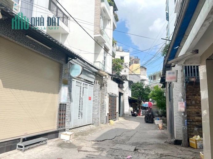 Nhà mặt tiền hẻm ôtô Dương Bá Trạc Phường 1 Quận 8 - Giá 4 tỷ