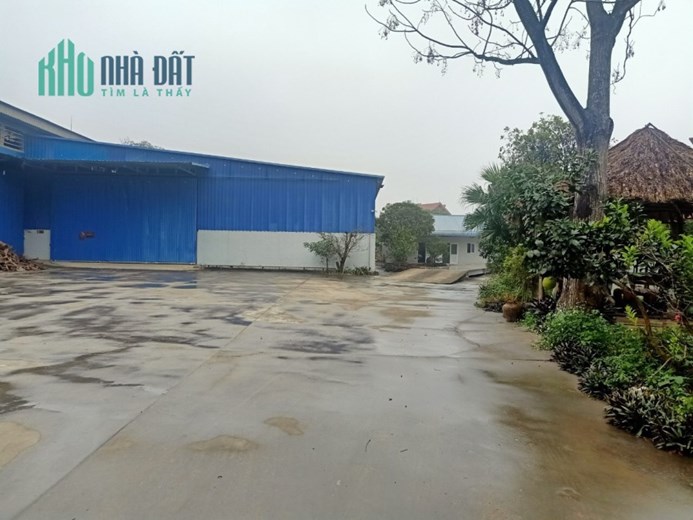 Mời hợp tác KD hoặc thuê nhà xưởng (1.800m2) và kèm mặt bằng sản xuất (2.200m2) ngay mặt đường QL6