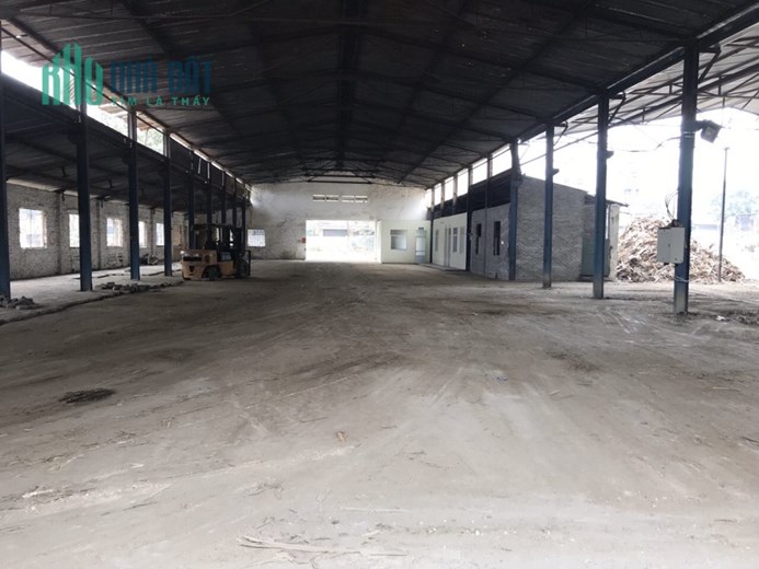 Mời hợp tác KD hoặc thuê nhà xưởng (1.800m2) và kèm mặt bằng sản xuất (2.200m2) ngay mặt đường QL6
