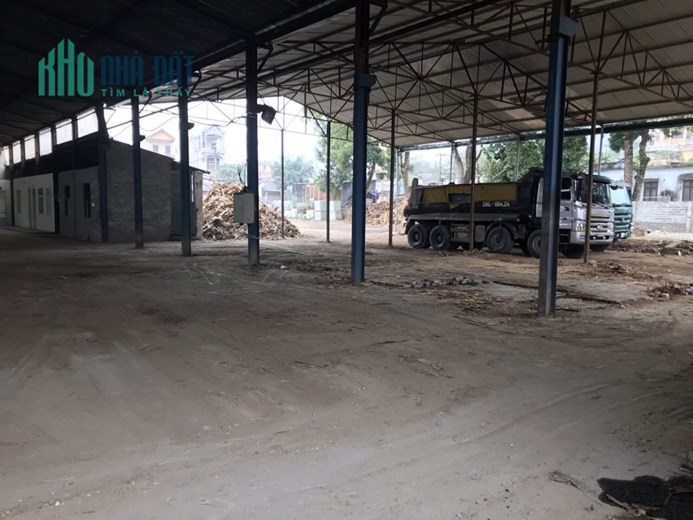 Mời hợp tác KD hoặc thuê nhà xưởng (1.800m2) và kèm mặt bằng sản xuất (2.200m2) ngay mặt đường QL6