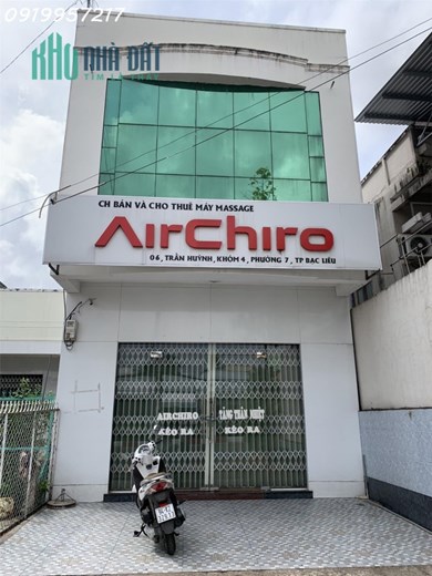 Cho thuê nhà mặt tiền đường Trần Huỳnh, phường 7, Thành Phố Bạc Liêu