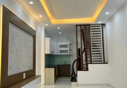 Bán nhà chia lô phố Hào Nam 32 m2 x 5 t mới tinh cách phố 20 m ngõ xe máy giá 4,49 tỷ.