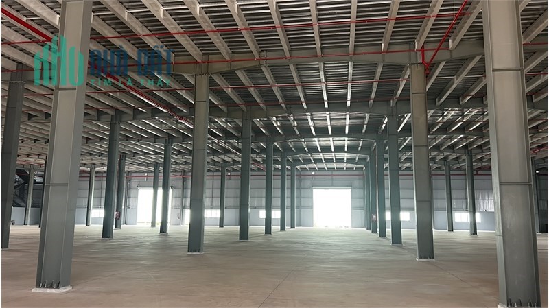 Nhà Xưởng KCN, hệ thống kho 1 tầng, nền lót epoxy. Xưởng bàn giao ngay, pccc tự động