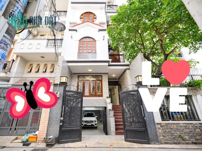 BIỆT THỰ MẶT TIỀN ĐƯỜNG P12 TÂN BÌNH, 86M2 NGANG 5,5M, 6 TẦNG, 6PN, GIÁ TRỊ XÂY NHÀ VÀ NỘI THẤT XỊN