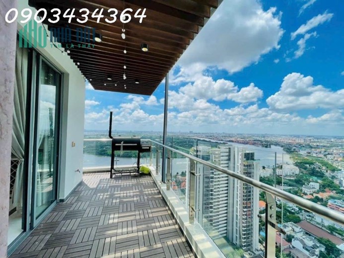 Penthouse Masteri Thảo Điền, có 1 căn duy nhất mới nguyên chưa bóc tem đợi chủ