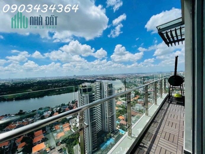Penthouse Masteri Thảo Điền, có 1 căn duy nhất mới nguyên chưa bóc tem đợi chủ