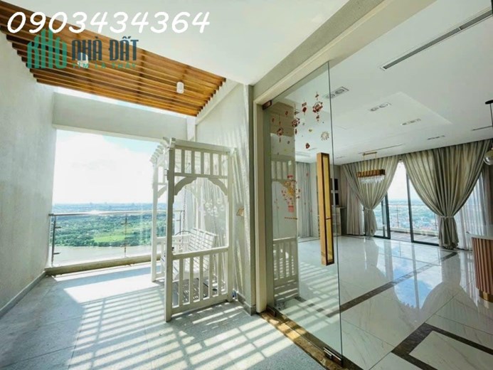 Penthouse Masteri Thảo Điền, có 1 căn duy nhất mới nguyên chưa bóc tem đợi chủ