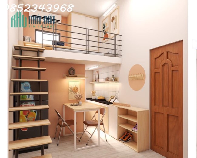 Bán tòa căn hộ dịch vụ ngõ 445 Nguyễn Khang, 46m2, 5 tầng, 13 phòng, dòng tiền 50 triệu 1 tháng giá
