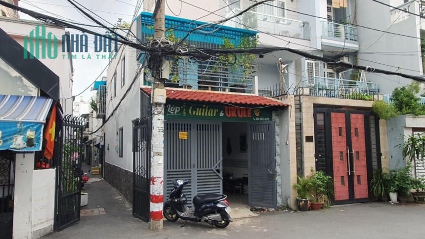 Bán nhà 2 trước mặt 8m đường Lê Văn Thọ,P8, Gò Vấp ngay khu dã ngoại công viên Làng Hoa 4 tỷ 550tr