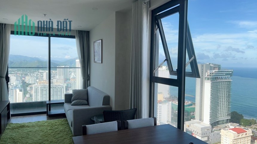 Cho thuê căn hộ  cao cấp  Virgo Căn góc view trực diện biển